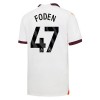 Maglia ufficiale Manchester City Foden 47 Trasferta 2023-24 per Uomo